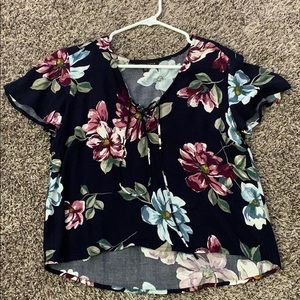 flower pacsun top